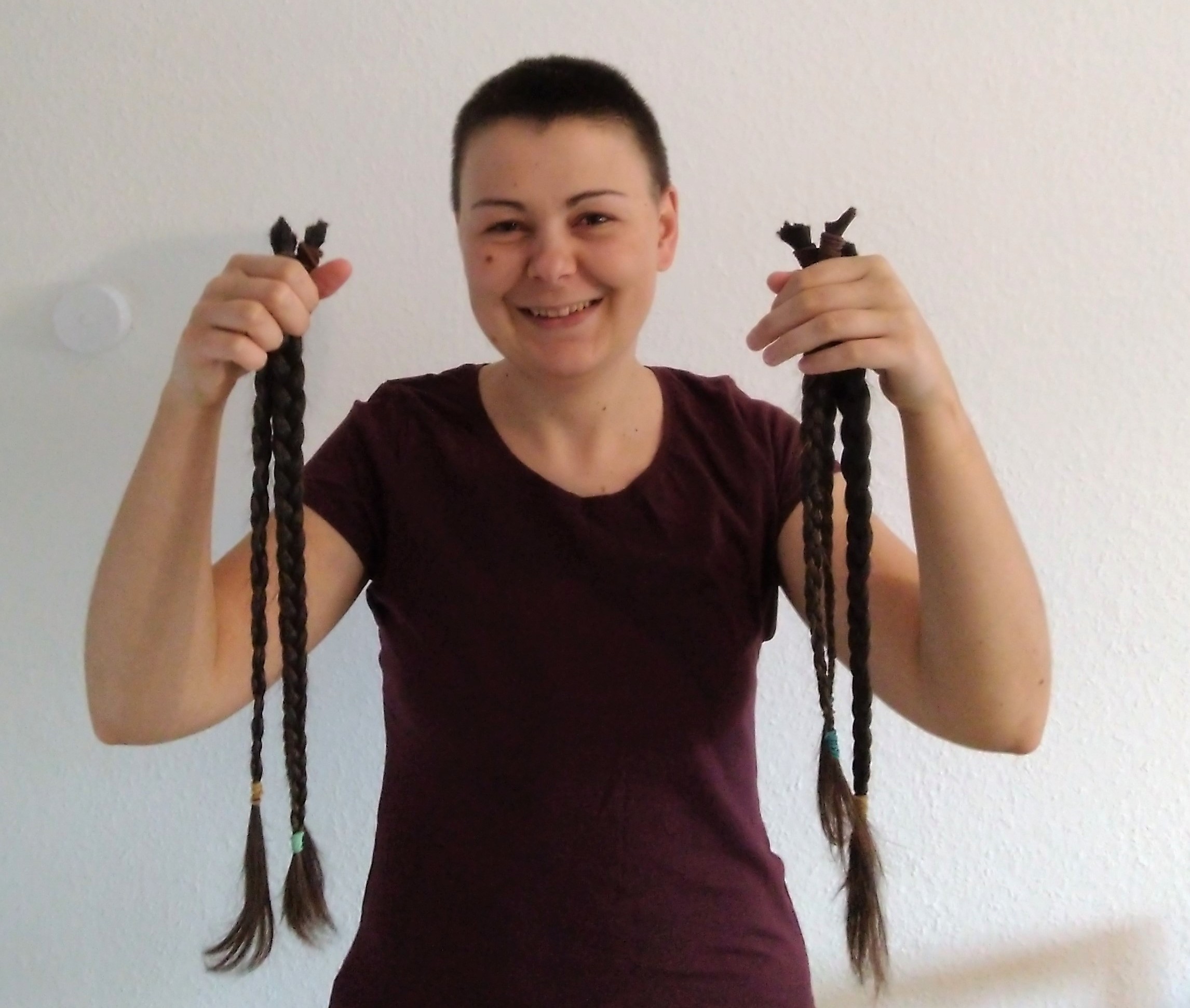 Donated braids